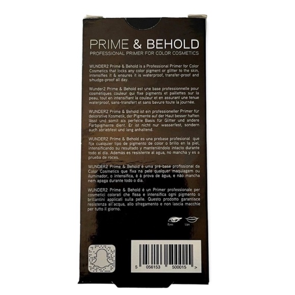 Wunder2 Prime & Behold Professional Primer for Color Cosmetics - Picture 2 of 3